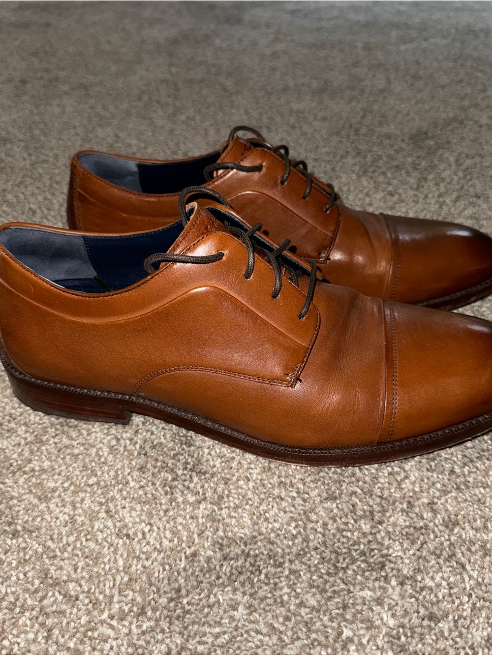 Cole Haan Men's Classic Leather Dress Shoes - 10.5